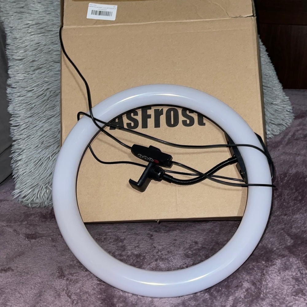 12" Ring Light with 67" Extendable Selfie Ring Light